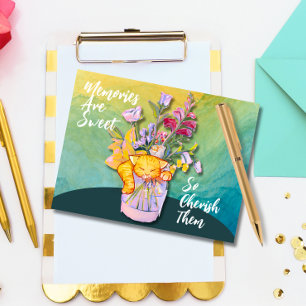 Carte Postale Les Souvenirs Sont Doux, Alors Chéris-Les