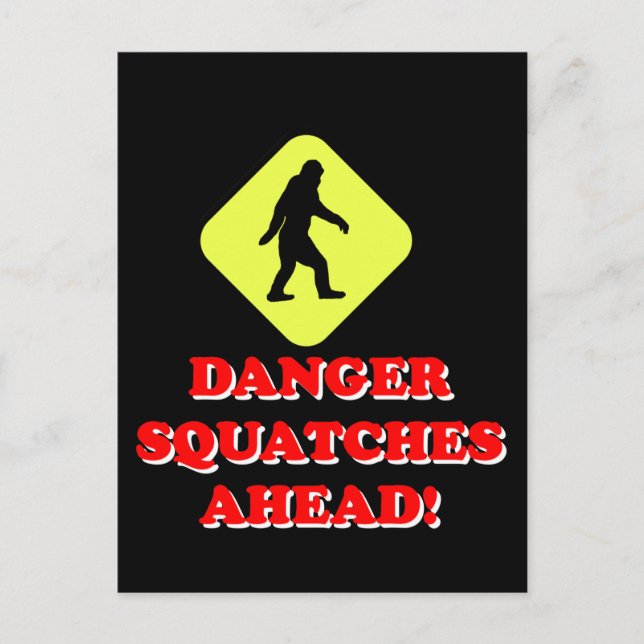 Carte Postale Les squatters de danger (Devant)