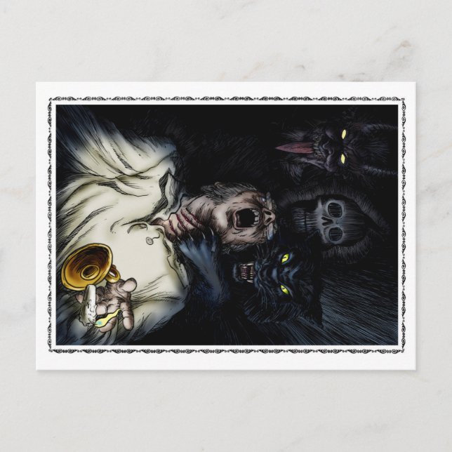 Carte Postale Les stands de la cathédrale de Barchester (Devant)