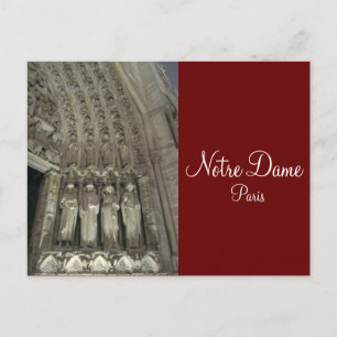 Carte Postale Les Statuts de Notre-Dame