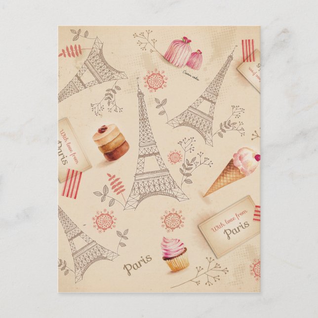 Carte Postale Les sucreries Vintages de Paris (Devant)