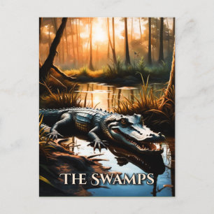 Carte Postale Les Swamps