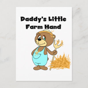 Carte Postale Les T-shirts et Cadeaux de Petit Aide de Papa à la