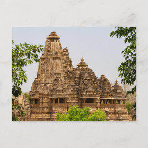 Carte Postale Les temples de Khajuraho dans le Madhya Pradesh, I