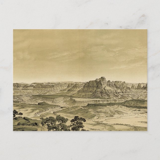 Carte Postale Les temples et les tours de la Virgen (Devant)