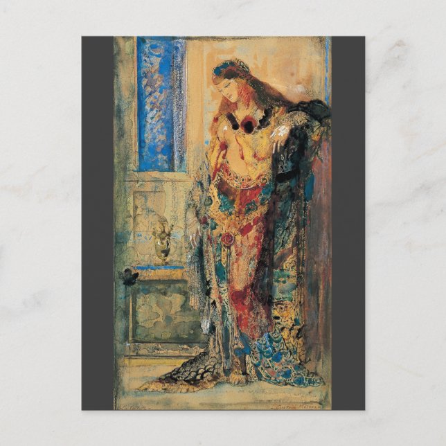 Carte Postale Les toilettes de Gustave Moreau (Devant)