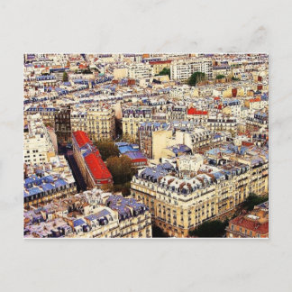 Carte Postale Les toits de Paris