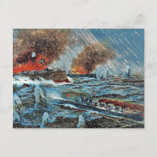 Carte Postale Les torpilles japonaises