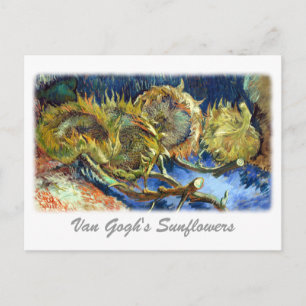Carte Postale Les tournesols de Van Gogh