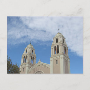 Carte postale - Les tours de l'église Bell à Petal