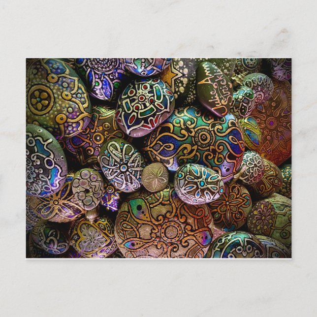 Carte Postale Les trésors du coeur par Julie Ann Stricklin (Devant)