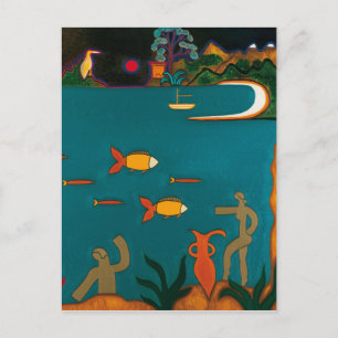 Carte Postale Les Trésors Romaines au Fond de la Mer