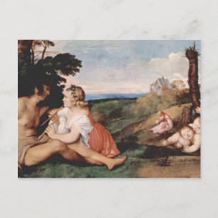 Carte Postale Les trois ans de l'homme