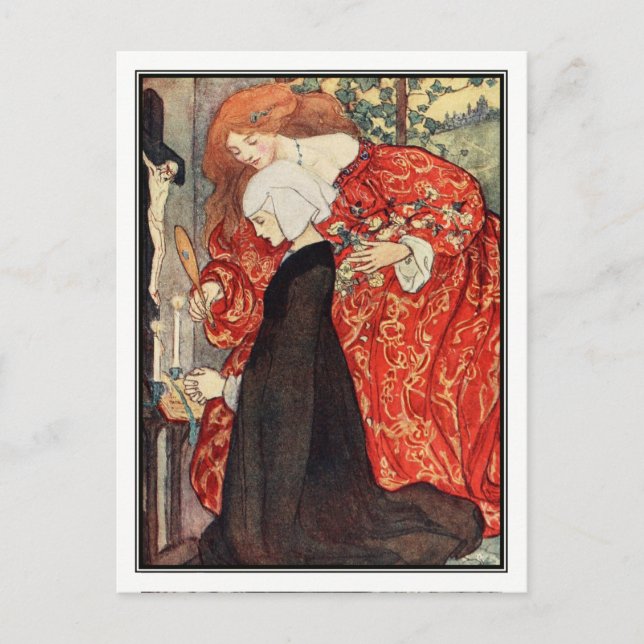 Carte Postale Les trois ennemis de Florence Harrison (Devant)