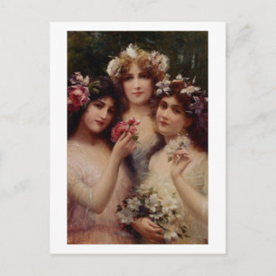 Carte Postale Les Trois Grâces - Émile Vernon