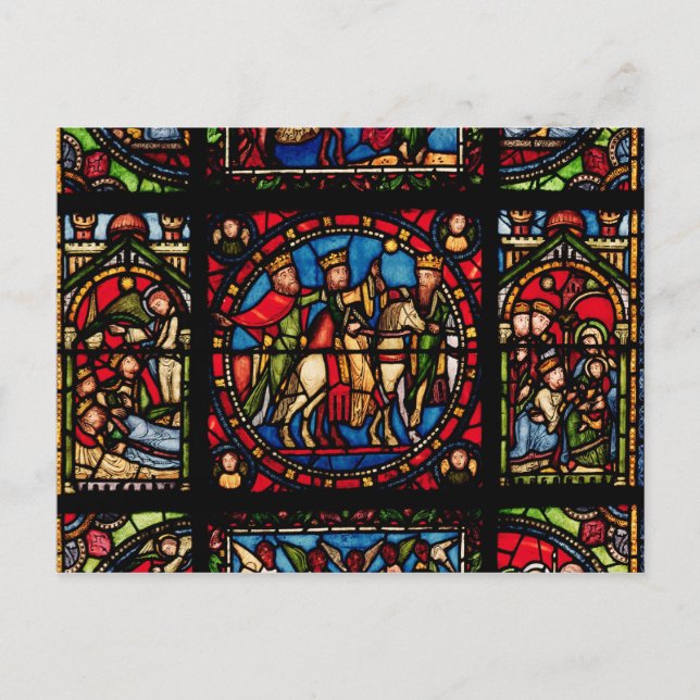 Carte Postale Les Trois Magi (Devant)