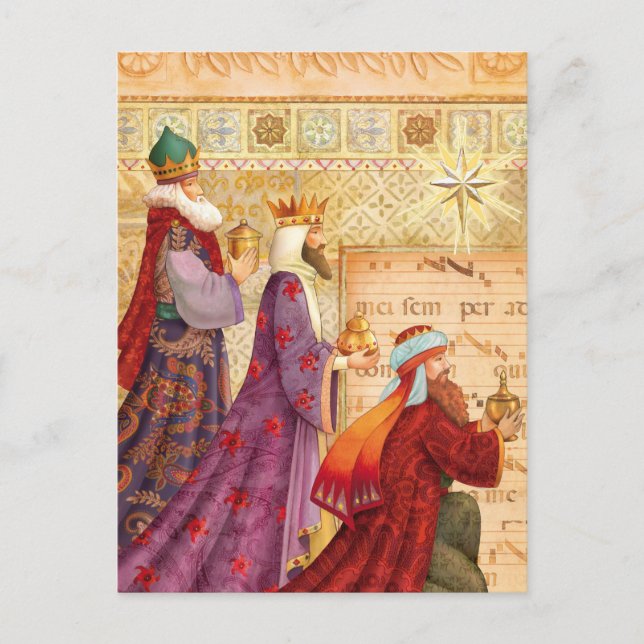 Carte Postale Les Trois Rois (Devant)