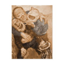 Les trolls des grands-pères qui rient