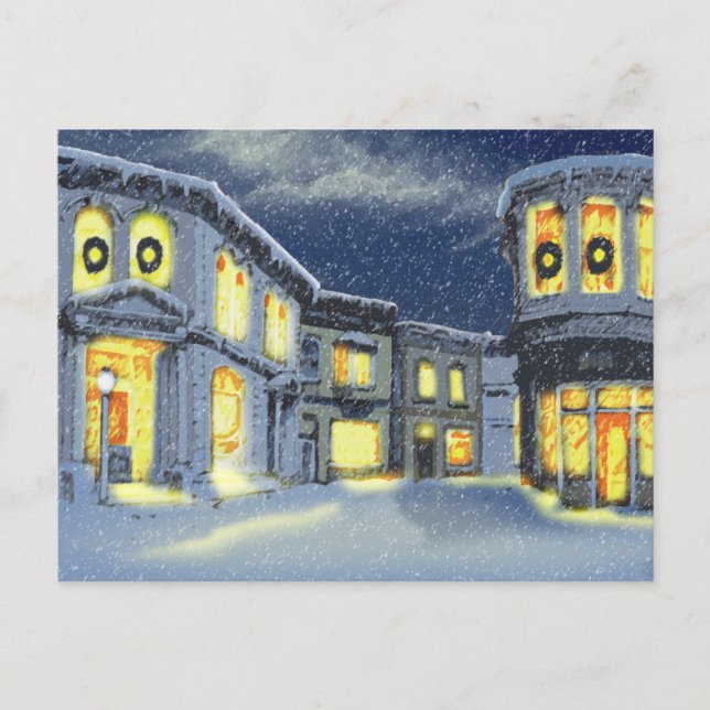 Carte Postale Les trottoirs urbains (Devant)