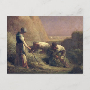 Carte Postale Les Trussers de foin, 1850-1851