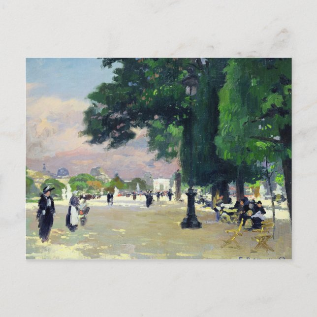 Carte Postale Les Tuileries (Devant)