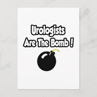 Carte Postale Les Urologues Sont La Bombe !