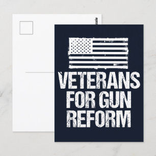 Carte Postale Les vétérans de la réforme des armes à feu