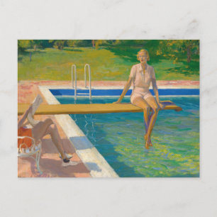 Carte Postale Les Viscountess Castlerosse   Sir John Lavery