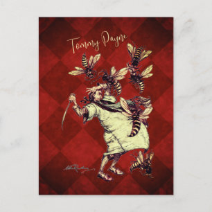 Carte Postale Les voyages de Gulliver Arthur Rackham Bees