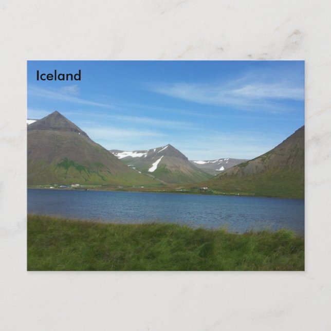 Carte Postale Les Westfjords, Islande (Devant)
