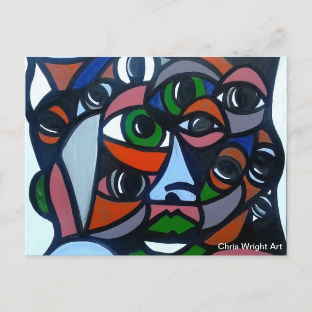 Carte Postale Les Yeux 2012 (Devant)