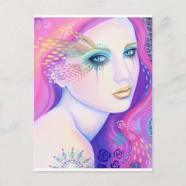 Carte Postale Les yeux de la mer (Devant)