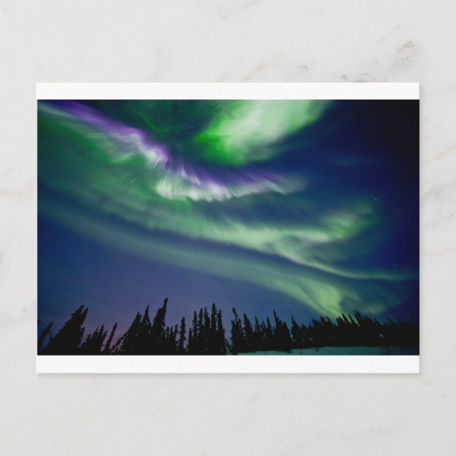 Carte Postale L'escalier d'Aurora Borealis Austin du Ciel (Devant)