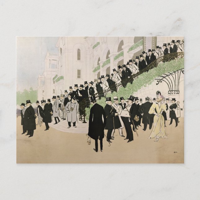 Carte Postale L'Escalier Du Grand Porte (Devant)
