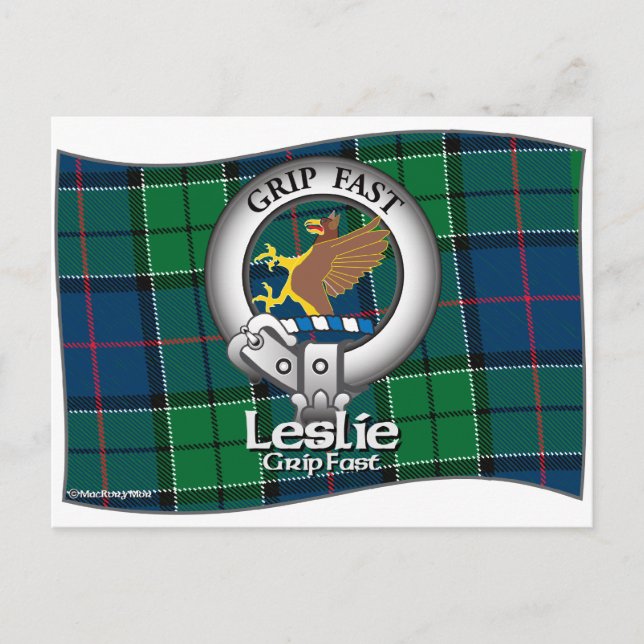Carte Postale Leslie Clan (Devant)