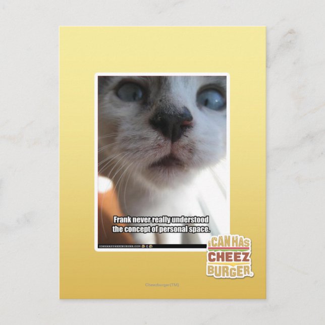 Carte Postale L'espace personnel (Devant)