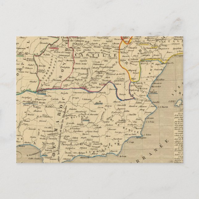 Carte Postale L'Espagne 1027 a 1212 (Devant)