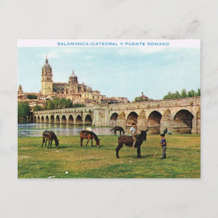 Carte Postale L'Espagne vintage, Salamanque, cathédrale