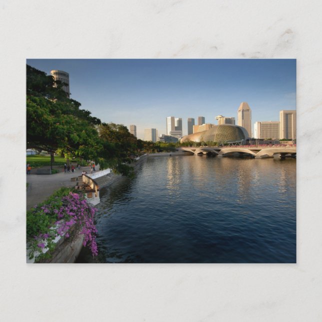 Carte postale L'Esplanade, Singapour (Devant)
