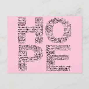 Carte Postale L'Esprit de l'Espoir (Texte noir)