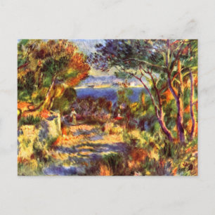 Carte Postale L'Estaque par Pierre Renoir, Impressionnisme Vinta