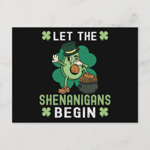 Carte Postale Let The Shenanigans Begin - St Patricks Day
