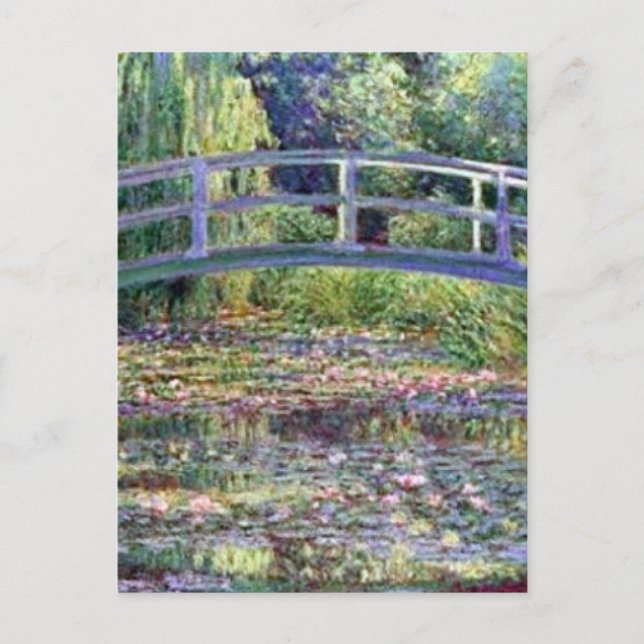 Carte Postale L'étang Water Lily par Claude Monet (Devant)
