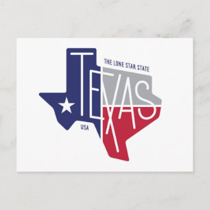 Carte Postale L'État de Lone Star