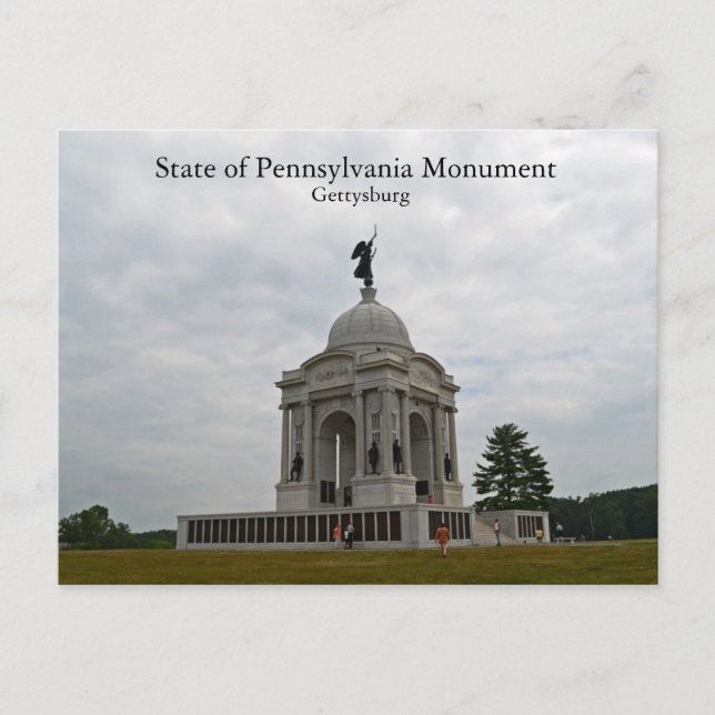 Carte Postale L'état du monument de Pennsylvanie (Devant)