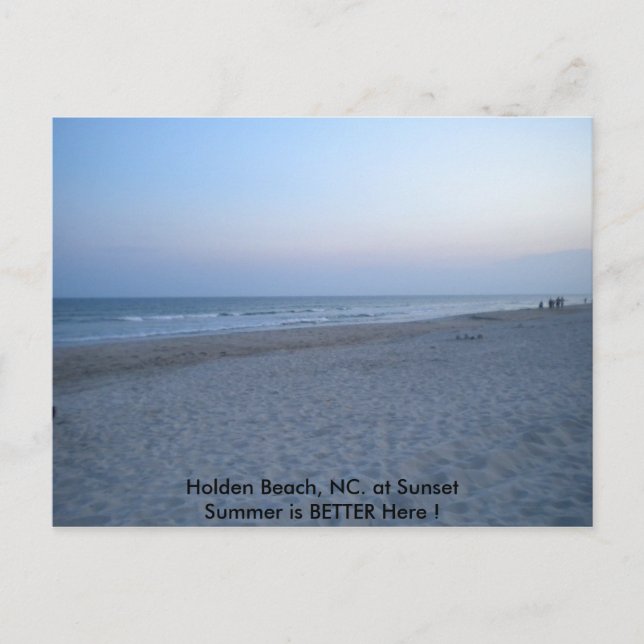 Carte Postale L'été est mieux ici (Devant)