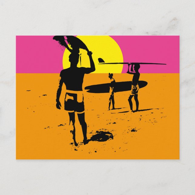 Carte Postale L'été sans fin - 15 juin 1966 (Devant)