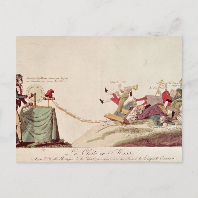 Carte Postale L'étincelle électrique de la liberté' (Devant)