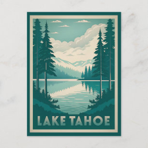 Carte Postale L'étonnant lac Tahoe