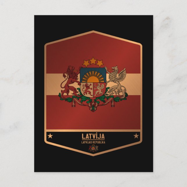 Carte Postale Lettonie (Devant)